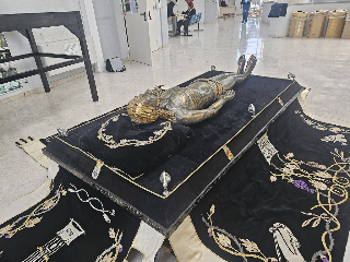 L’Aquila - Restaurato il “Cristo Morto” di Remo Brindisi